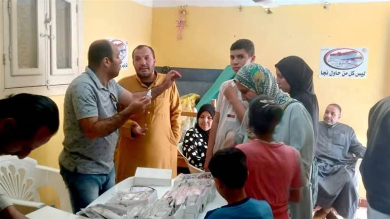 جانب من القافلة