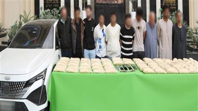 الداخلية تضبط تشكيل جلب الحشيش الاصطناعي وبحوزتهم مضبوطات بنحو 1.5 مليار جنيه