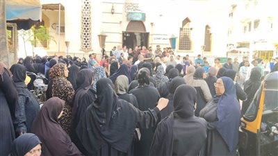 تشييع جنازة طالبة علوم الزقازيق في جنازة مهيبة