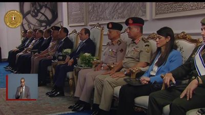 الرئيس السيسي يشهد عرض فيلم تسجيلي عن الفروسية في مصر