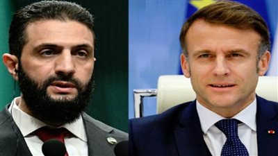  غدا.. ماكرون يستقبل الرئيس السوري الانتقالي في أول زيارة له إلى أوروبا