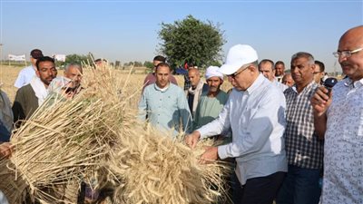 محافظ المنيا يتابع منظومة توريد القمح خلال تفقده صومعة البهنسا