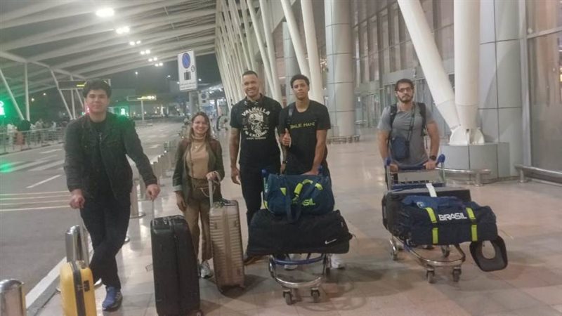 منتخب البرازيل يصل