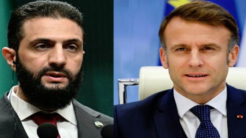 ماكرون يستقبل الرئيس