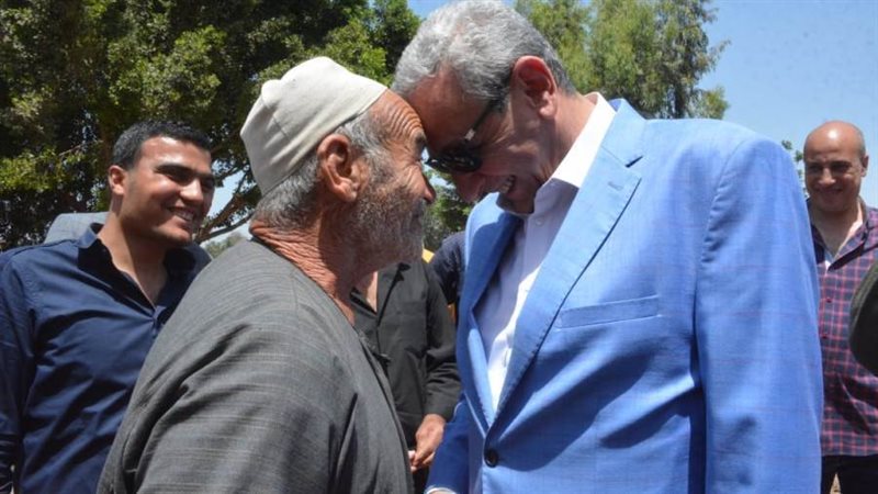 محافظ الغربية خلال