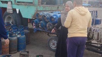 ضبط مستودع أسطوانات بوتاجاز و4 أطنان لحوم خلال حملة بالدقهلية