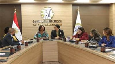 قرينة رئيس أنجولا تشيد بالتجربة المصرية في تمكين المرأة خلال زيارتها للمجلس القومي للمرأة