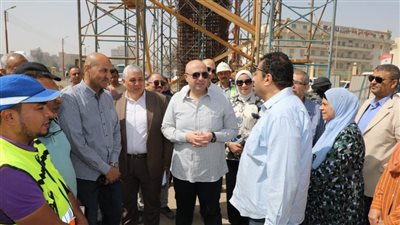 محافظ بني سويف: نقل خط الغاز لتسريع وتيرة العمل بمشروع كوبري الشاملة