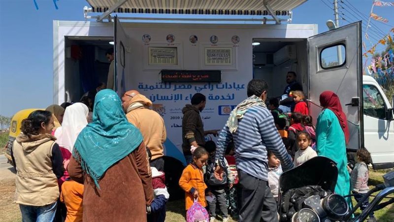 جانب من القافلة