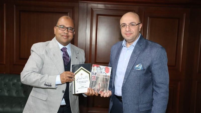 محافظ بنى سويف يستقبل