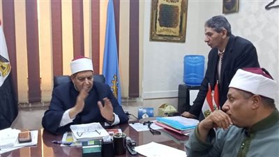  بالصور.. وكيل وزارة الأوقاف بالغربية يشدد على الانضباط الإداري والتوعية بصكوك الأضاحي