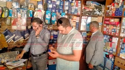 تحرير محاضر للتجار المخالفين بأسواق كفر الشيخ 