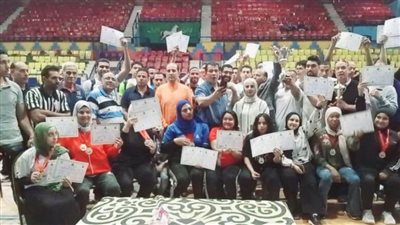 نجاح كبير لبطولة الجمهورية وتجارب منتخب مصارعة الذراعين