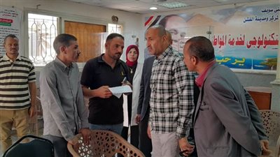 سكرتير بني سويف يواصل جولاته الميدانية لمتابعة معدلات الإنجاز في ملفات التصالح