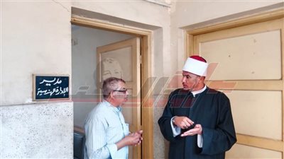 شهاوي يتفقد سير العمل بديوان عام منطقة كفر الشيخ ويوجه بتيسير أعمال المواطنين