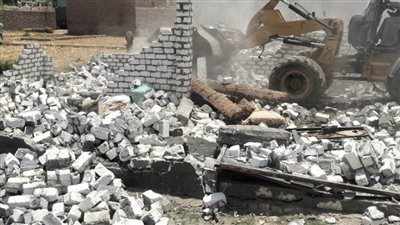 إزالة 50 حالة تعد بمراكز أبوتيج وأسيوط ومنفلوط واسترداد 798 فدان أملاك دولة بأسيوط