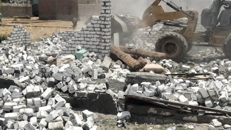 جانب من الإزالات