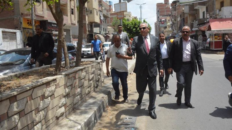 محافظ الغربية خلال