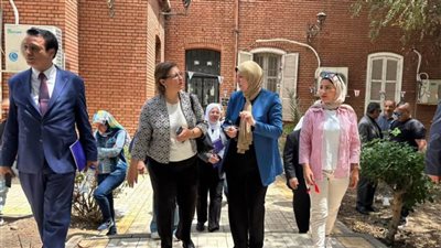 وفد القومي لحقوق الإنسان يتفقد مستشفى الصحة النفسية والعصبية بالعباسية