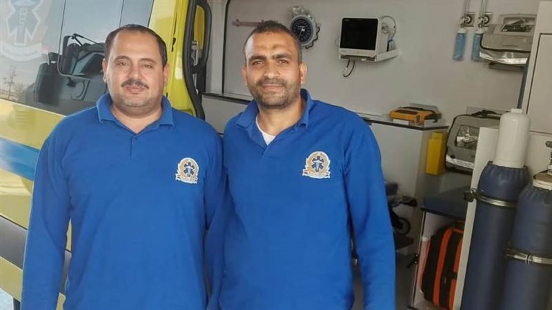 المسعف والسائق