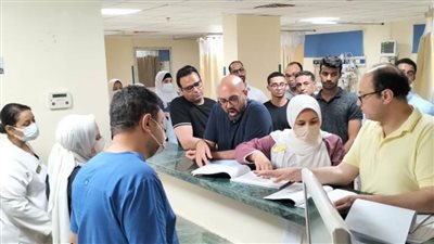 الطب العلاجي بوزارة الصحة يختتم زيارته بتفقد مستشفى جهينة المركزي بسوهاج