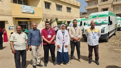 على مدى يومين..الكشف على 1081 مواطن بقافلة طبية مجانية بقرية ديبونو بادكو  