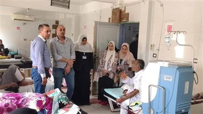 للاطمئنان على جودة الخدمة الطبية المقدمة للمواطنين..وكيل الصحة بالبحيرة يتفقد مستشفى أبوالمطامير المركزي