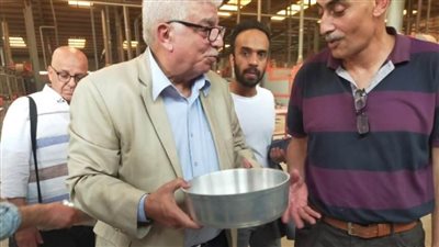 غرفة الصناعات الهندسية تنظم جولة ميدانية لعدد من المصنع بكوم أبوراضي الصناعية 