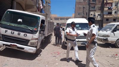 شرطة البيئة تستجيب لاستغاثة أهالي نزلة أبوسعدة برمل الإسكندرية