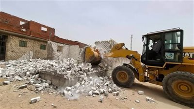 البحيرة: إزالة 46 حالة تعد على الأراضي الزراعية وأملاك الدولة 