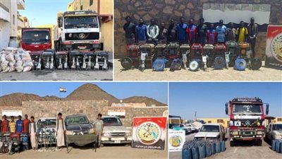 نشاط مكثف لقوات حرس الحدود على جميع الاتجاهات الاستراتيجية للدولة