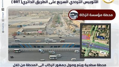 تعرف على محطات المرحلة الأولى من مشروع الأتوبيس الترددي السريع BRT
