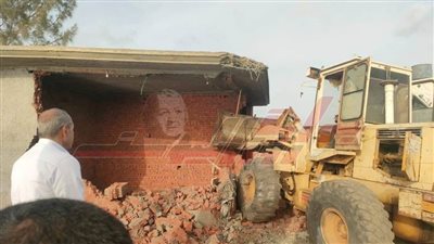 إزالة فورية لحالتي تعدٍ على أرض زراعية بالحامول في كفر الشيخ 