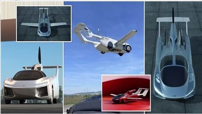 عاجل.. بالفيديو| أول سيارة طائرة مُنتَجة في العالم ستُطرح قريبًا للبيع