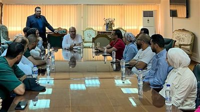 ياسر إدريس يستقبل وفد دبلومة الإدارة الرياضية بـ «فيفا»