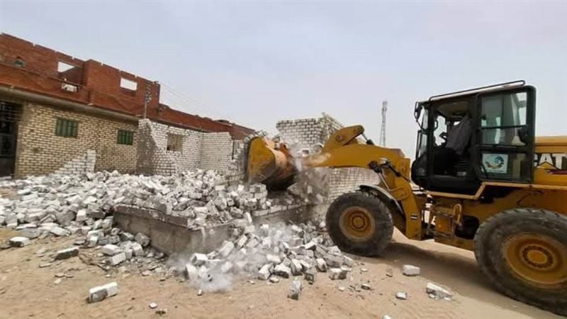 جانب من حملات إزالة