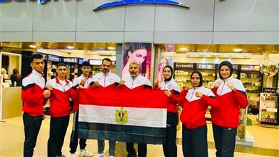 منتخب مصر يغادر إلى تركيا للمشاركة في بطولة العالم للمواي تاي للكبار 
