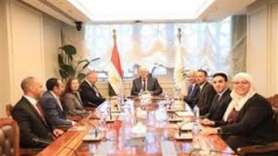 وزير التعليم العالي يستقبل نائب الرئيس الأكاديمي لجامعة إيست لندن البريطانية