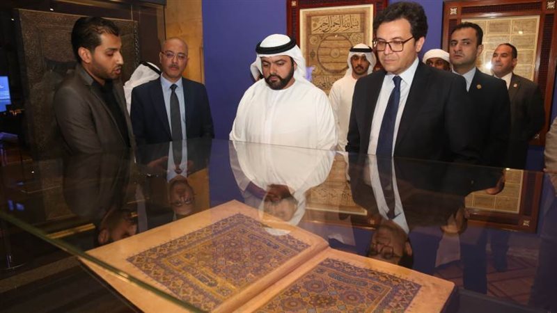 وزير الثقافة يستقبل