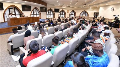 منتدى ناصر الدولي ينظم زيارة لمشيخة الأزهر والكنيسة المصرية بحضور وزير الشباب والرياضة