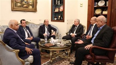 الشوربجي يستقبل د.خالد قنديل عضو مجلس الشيوخ