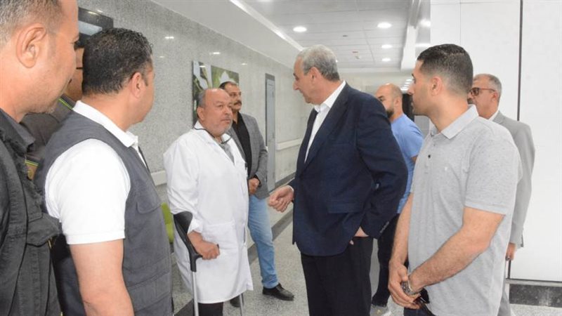 محافظ الغربية خلال