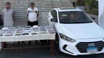 سقوط عنصرين جنائيين بالإسماعيلية لقيامهما بجلب مخدرات تقدر قيمتها المالية بـ 78 مليون جنيه 