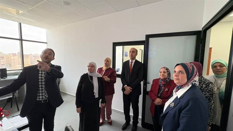 جانب من الزيارة