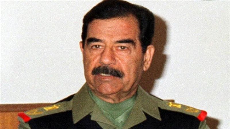 الرئيس العراقي الراحل