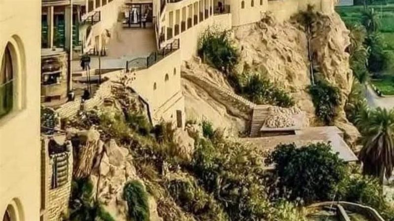 دير جبل الطير بسمالوط