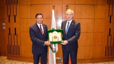 نائب رئيس البرلمان العربى يثمن مواقف جمهورية بيلاروسيا الداعمة للقضية الفلسطينية