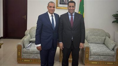لقاء بين وزير الخارجية والوزير الأول الموريتاني في نواكشوط