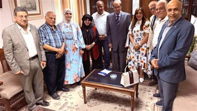 المجلس الأعلى للاثار يجتمع مع لجنة البيئة بالمهندسين وتنمية إحياء التراث المصري