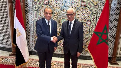 وزير الخارجية والهجرة المصري يجتمع مع رئيس مجلس النواب المغربي في الرباط